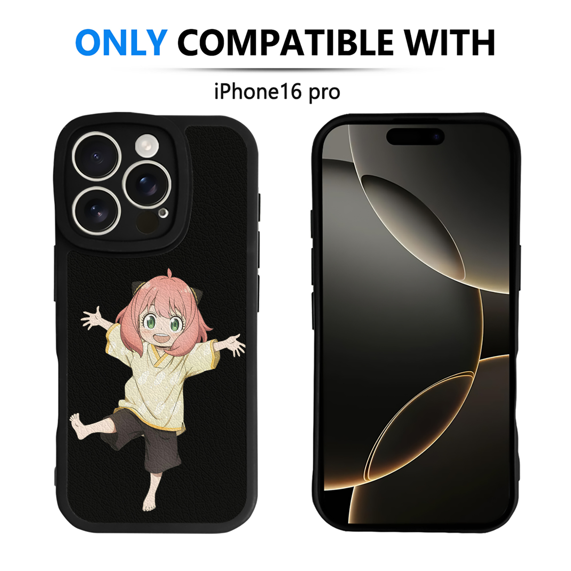 （画像用） SPY×FAMILY间谍家家酒 【iPhone 16シリーズ対応】シリコンスマホケース（レザー調） 材質：シリコン